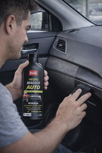 KarpiX Restaurador de partes negras del auto