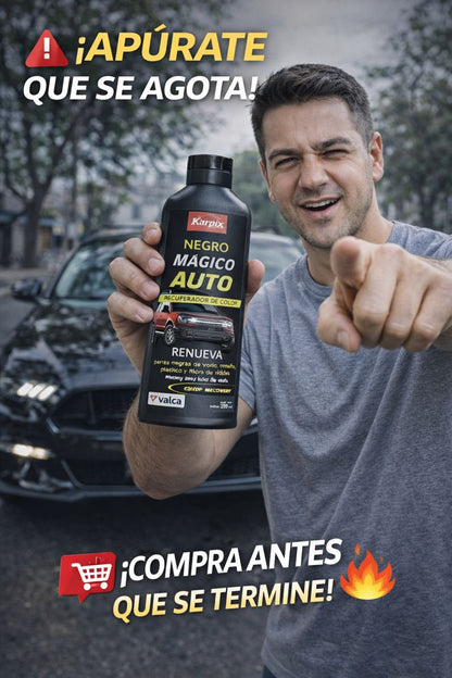 KarpiX Restaurador de partes negras del auto